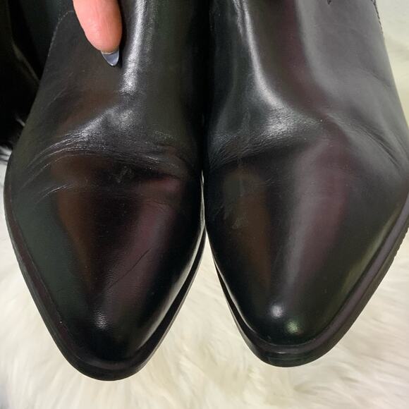 267. Ellemenno Style Autry Western Bootie Black 5.5 - Picture 9 of 10